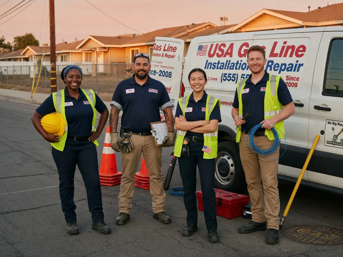 Gas Line Installation company in Byromville, GA